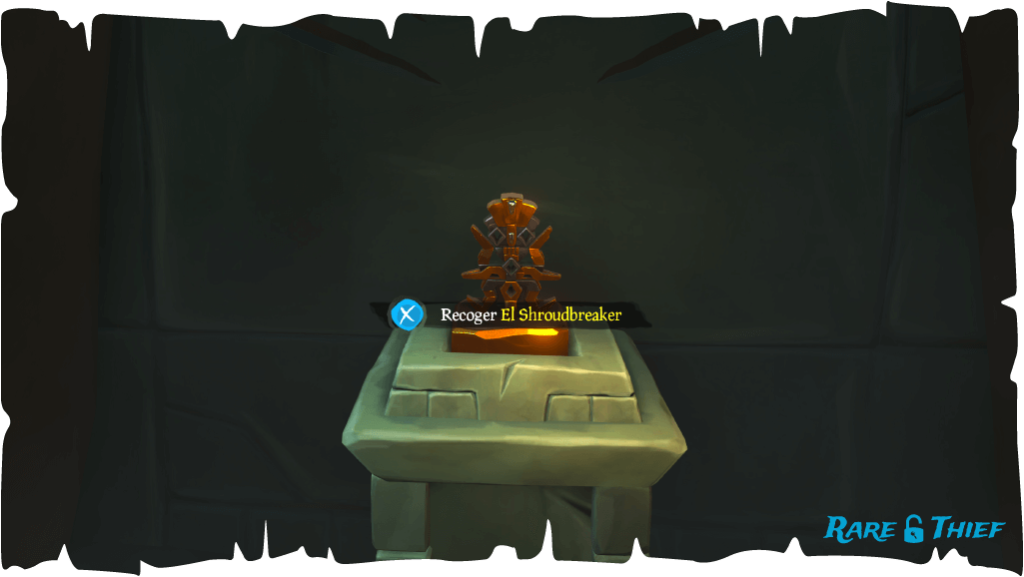 Spanish Sea of Thieves, Recoger El Shroudbreaker
