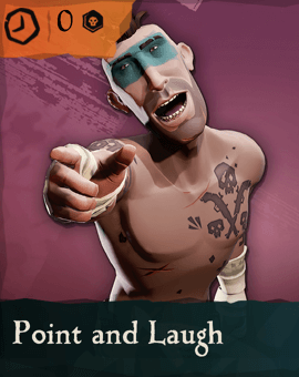 Point and Laugh Emote