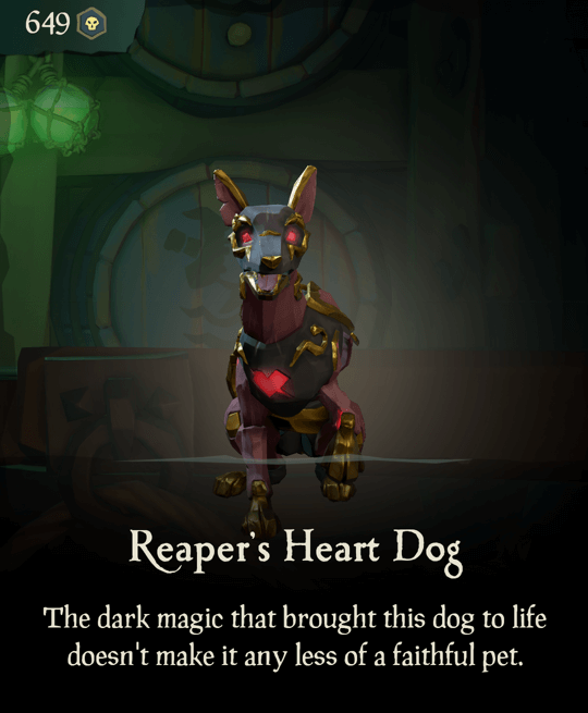 Reaper's Heart Dog
