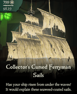 Collector's Cursed Ferryman Sails