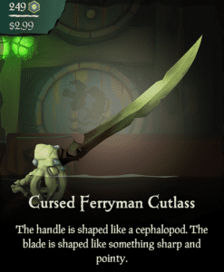Cursed Ferryman Cutlass