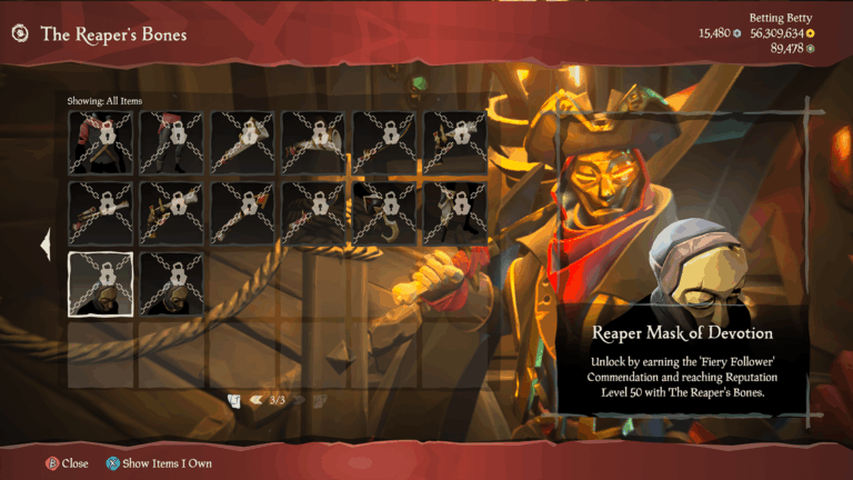 Reaper Mask of Devotion