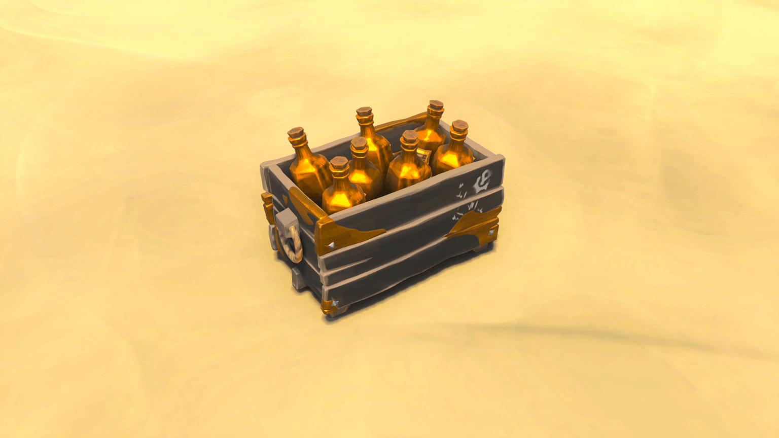 Crate of Golden Greed Rum