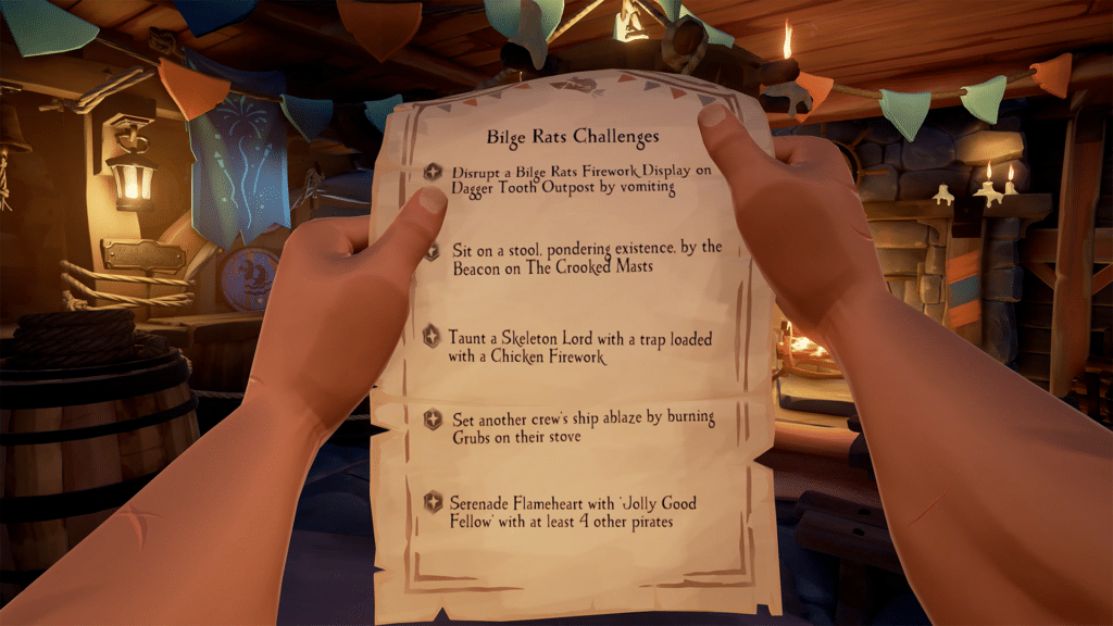 Bilge Rats Challenges