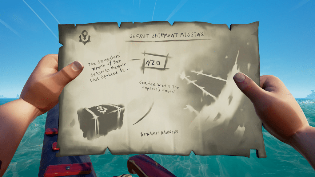 Secret Shipment Quest