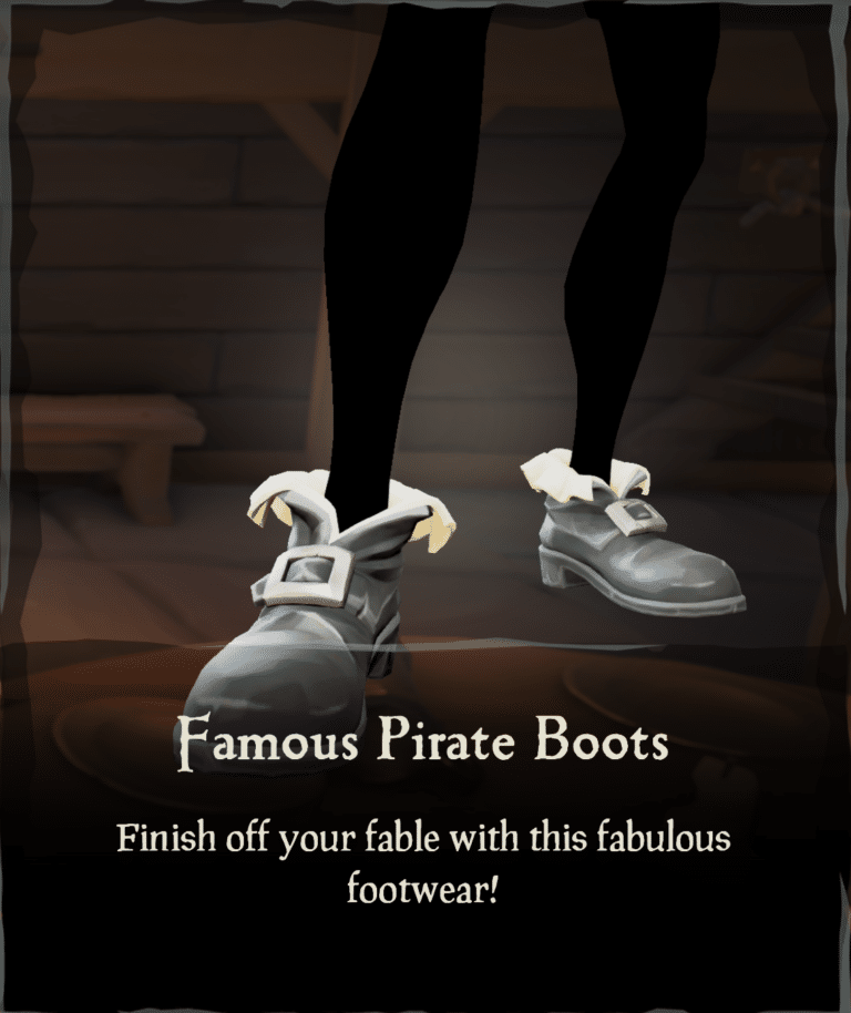 Famous Pirate Boots