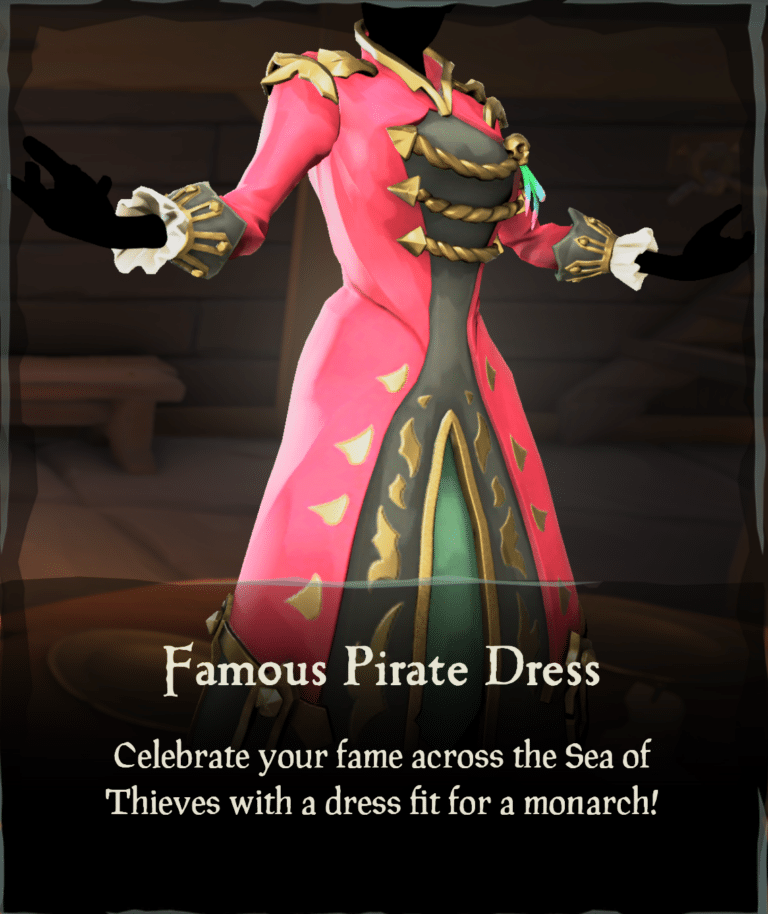Famous Pirate Dress