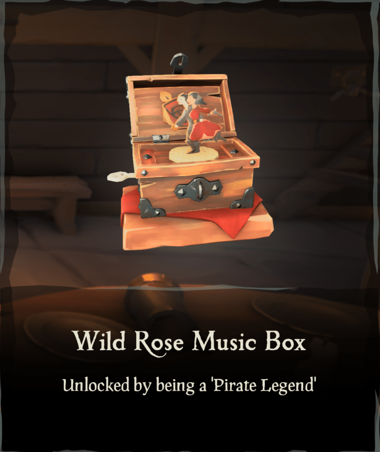 Wild Rose Music Box