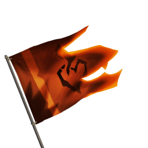 Champion of Flame Battle-Scarred Flag