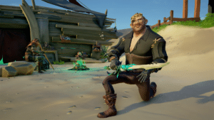 How to get the Sea King's Cutlass in Sea of Thieves - Rare Thief